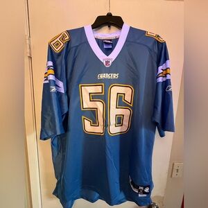 NFL Y2K Authentic Reebok chargers “MERRIMAN” Jersey